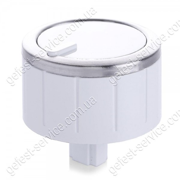 Ручка регулировочная AN37NN12H13S13W белая кухонной плиты GEFEST