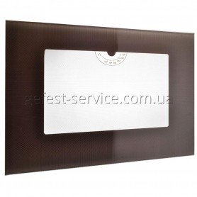 Стекло панорамное 598x409 (1200.18.2.001-04) плиты GEFEST 1110-03, -04, 1200-С5...-С7