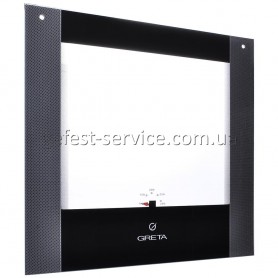 Наружное стекло духовки 498×474 плиты GRETA 1470-00-07S, -07SA, 1470-ГЭ-11S выпуском 2011-2018 год