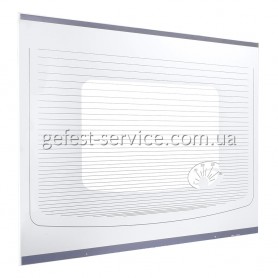 Наружное стекло духовки 498×384 плиты Дружковка 1470 (GRETA) выпуском 2003-2005