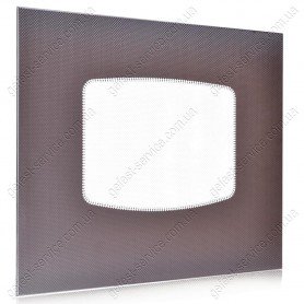 Наружное стекло духовки 498×396 плиты GRETA 1470 выпуском 2008-2011 коричневое