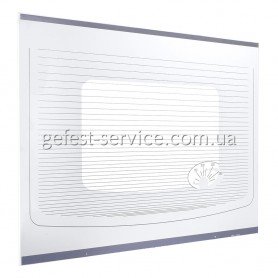 Наружное стекло духовки 498×384 плиты Дружковка 1470 (GRETA) выпуском 2003-2005