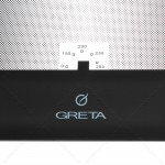 Наружное стекло духовки 498×429 плиты GRETA 1470 выпуском 2011 черное